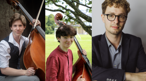 Sunday 4 February 3pm LEVI ANDREASSEN, NATHAN PERRY double basses ARCHIE BONHAM piano Wells Maltings